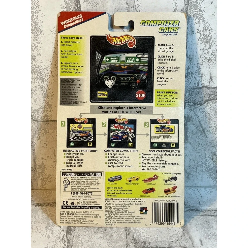 Vintage 90s Hot Wheels Party Favors: Stickers, Pencils, Erasers, Sharpeners, Etc